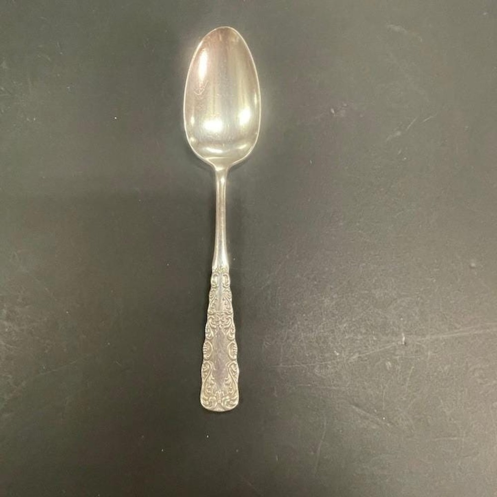 Silver Plate Teaspoon‎ 1847 Rogers Bros with Ornate Pattern LS2